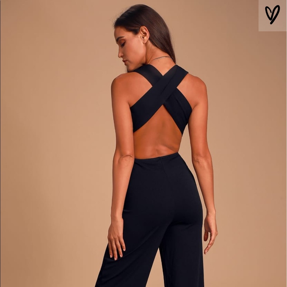 Lulu’s Backless Jumpsuit